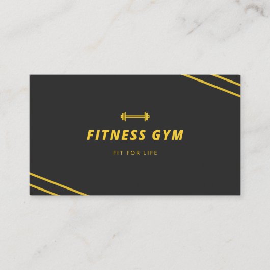 Carte d'affaires du centre de remise en forme mini (Devant)