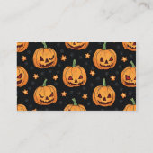 carte d'affaires halloween (Dos)