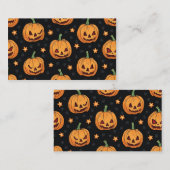 carte d'affaires halloween (Devant / Derrière)