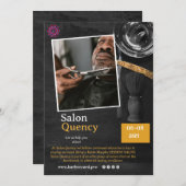 carte d'affaires/invitations (Devant / Derrière)