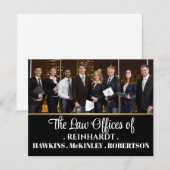 Carte d'affaires plate (Devant / Derrière)