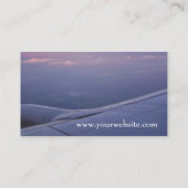 Carte d'affaires/profil Voyage (Dos)