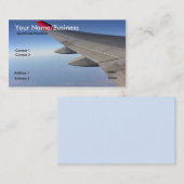 Carte d'affaires/profil Voyage (Devant / Derrière)