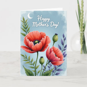 Carte d'affection Chevron Bloom