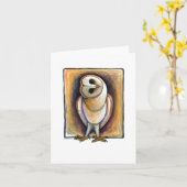 Carte d'affichage (Fleur jaune)