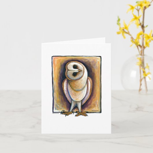 Carte d'affichage (Fleur jaune)