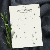 CARTE D'AFFICHAGE 3 STUD EARRING GRAY BLANC TERRAZ