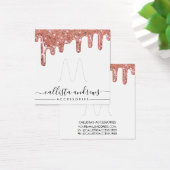 Carte d'affichage à anneaux rose Gold Chunky Parti (Bureau)