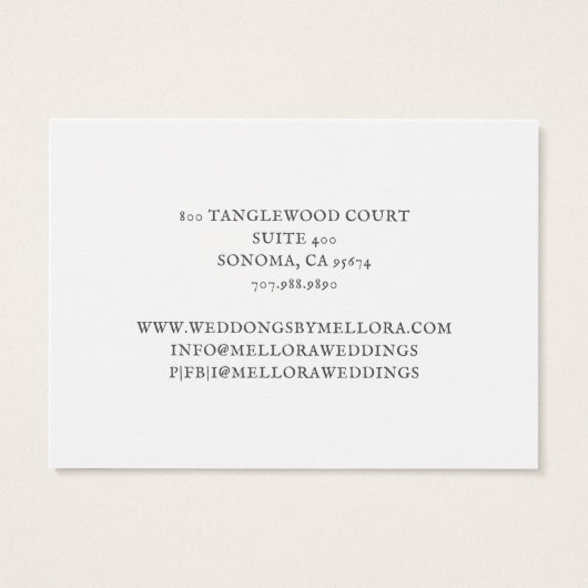 Carte d'affichage à bijoux à oreille de fleurs bla (Dos)