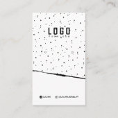 Carte d'affichage à lecture de logo Conception abs (Devant)