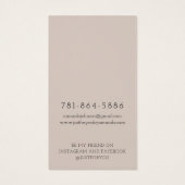 Carte d'affichage à oreille à la carrosserie moder (Dos)