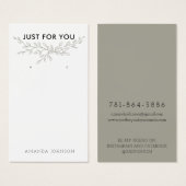 Carte d'affichage à oreille à la carrosserie moder (Devant & derrière)