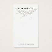 Carte d'affichage à oreille à la carrosserie moder (Devant)