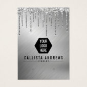 Carte d'affichage à oreille du logo des lecteurs d (Devant)