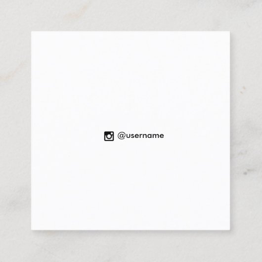 Carte d'affichage à oreille Festive Confetti Stud (Dos)