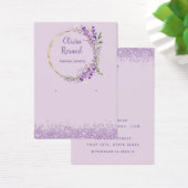 Carte d'affichage à oreille fleurie moderne Boho l (Bureau)