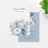 Carte d'affichage à oreille florale chic et modern (Bureau)