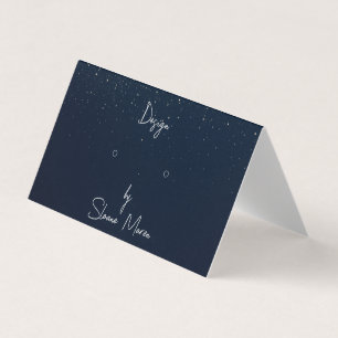 Carte d'affichage à oreille pliante Shimmer de min