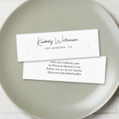 Carte d'affichage à oreille pour hoop costud de sc