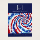 Carte d'affichage à oreille tourbée de teinture ro (Devant)