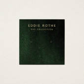 Carte d'affichage à oreille verte Lizard (Devant)