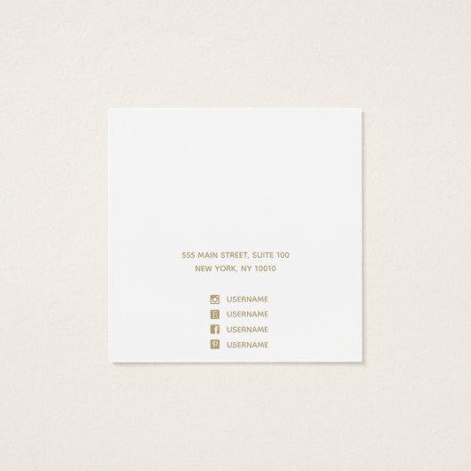 Carte d'affichage à oreille verte Lizard (Dos)