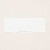 Carte d'affichage Abstraite Boho Bijoux d'oreille (Dos)