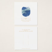 Carte d'affichage Abstraite Clips à cheveux (Devant & derrière)