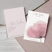 Carte d'affichage Abstraite collier de pavot