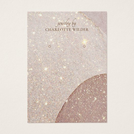 Carte d'affichage Abstraite de la Parties scintill (Devant)