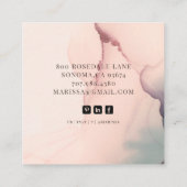 Carte d'affichage Abstraite du concepteur de bijou (Dos)