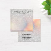Carte d'affichage Argent Parties scintillant Iride (Bureau)