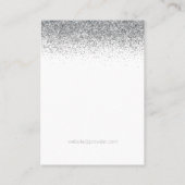 Carte d'affichage Argent Parties scintillant Spark (Dos)