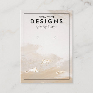 Carte d'affichage Beige Gold tendance