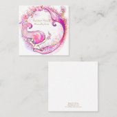 Carte d'affichage bijoux - Boucles d'oreilles (Devant / Derrière)