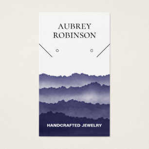 Carte d'affichage bleu Magic Misty Mountains