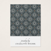 Carte d'affichage Boho Abstrait Shapes Charcoal Ea (Devant)