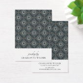 Carte d'affichage Boho Abstrait Shapes Charcoal Ea (Bureau)