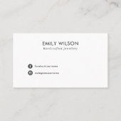 CARTE D'AFFICHAGE CHIC BLANC GRAY TERRAZZO (Dos)