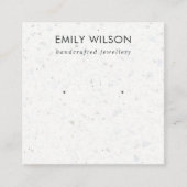 CARTE D'AFFICHAGE CHIC BLANC GRAY TERRAZZO STUD EA (Devant)