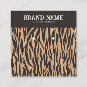 Carte d'affichage Classy Animal Striped Moderne Bo