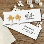 Carte d'affichage Coeur Script Stud oreille bijoux