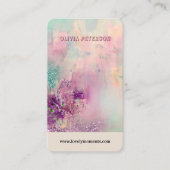 Carte d'affichage colorée pour les bijoux Abstrait (Devant)