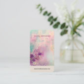 Carte d'affichage colorée pour les bijoux Abstrait (Debout devant)