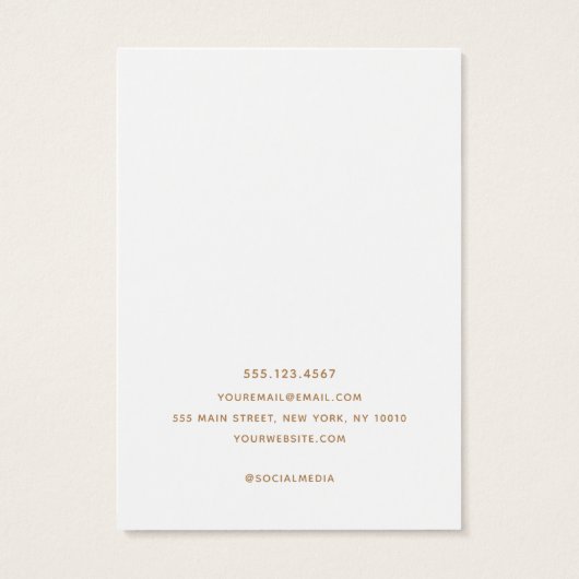 Carte d'affichage couleur gris simple (image) (Dos)