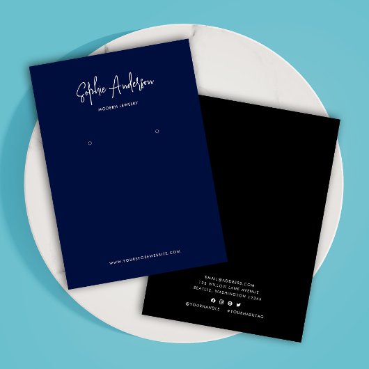 Carte d'affichage couleur personnalisée de script