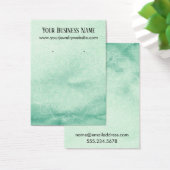 Carte d'affichage couleur verte Mandala (Bureau)