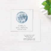 Carte d'affichage de bijoux de lune d'aquarelle (Bureau)