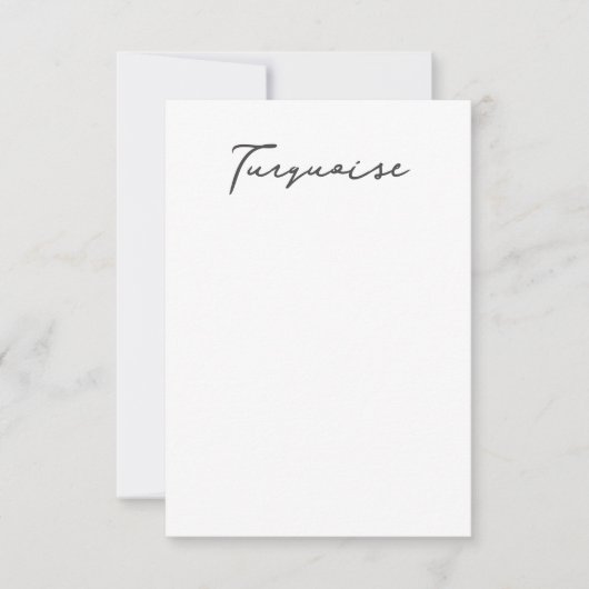 Carte d'affichage de bijoux QR Code (Devant)