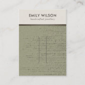 CARTE D'AFFICHAGE DE CLIP À POINTS BLANCS DE KRAFT (Devant)